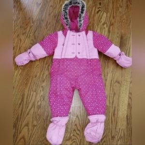 Super Cute Baby Girl super cute GUSTI snow suit 24M